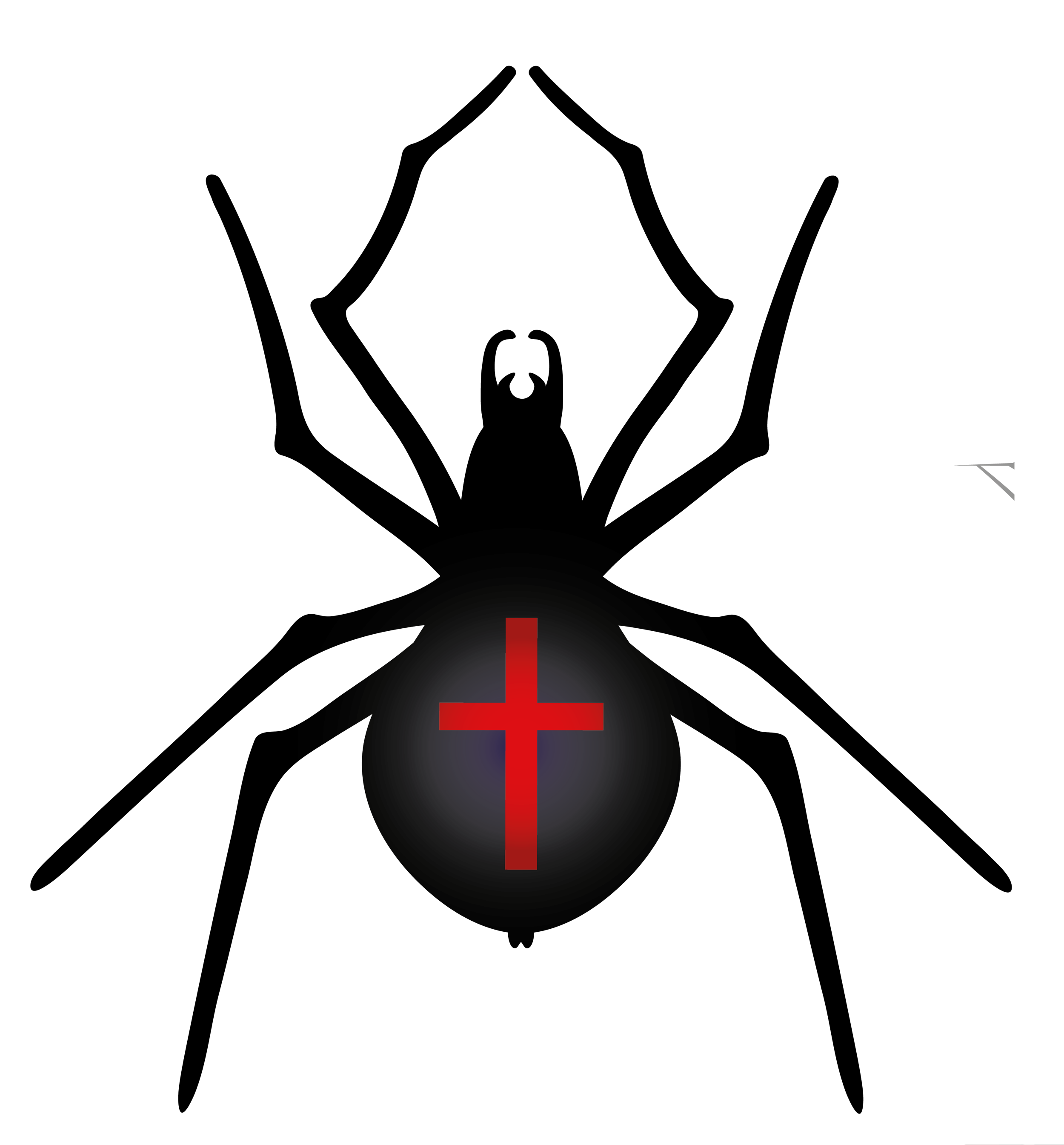 Halloween Spider Transparent PNG Image