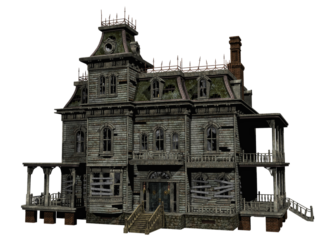 Halloween House Transparent PNG Image