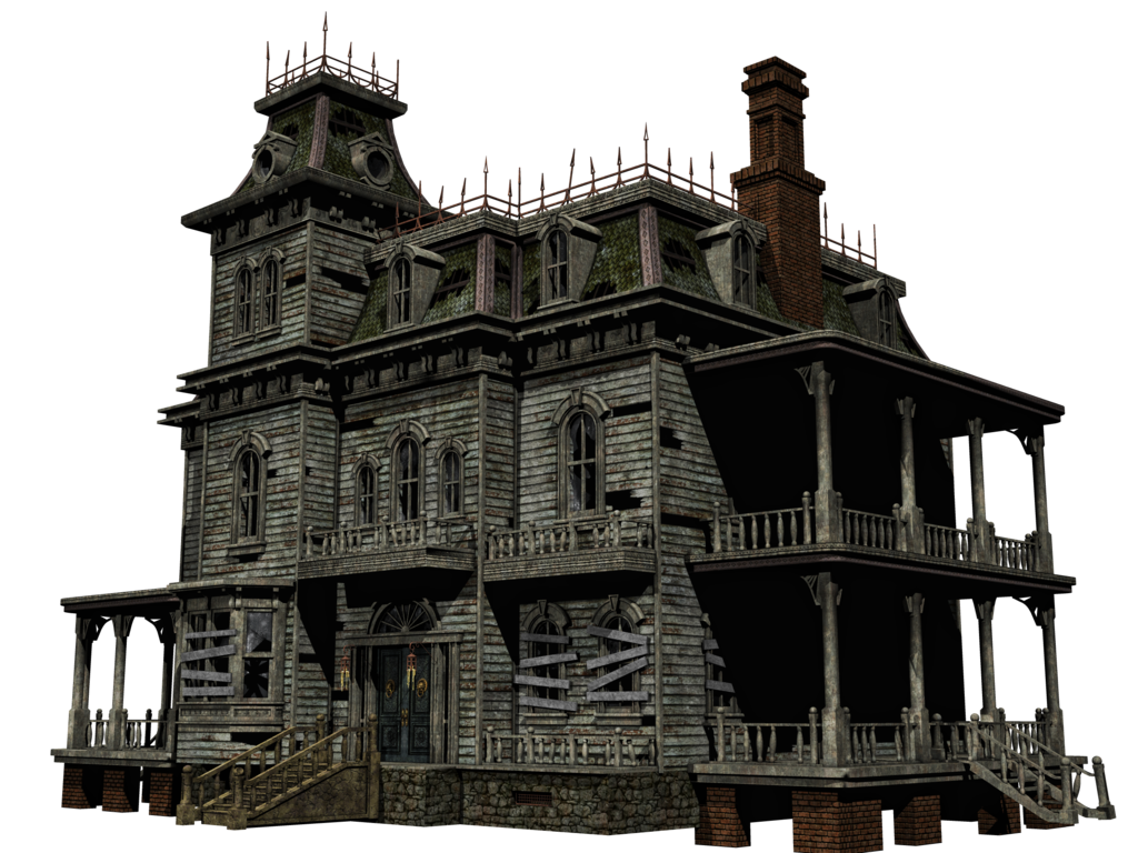 Halloween House Transparent PNG Image