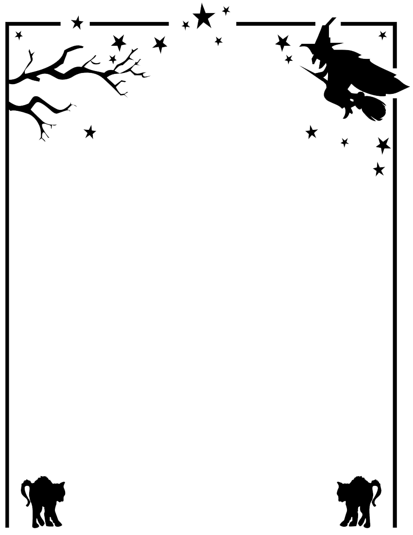 Halloween Border Transparent PNG Image
