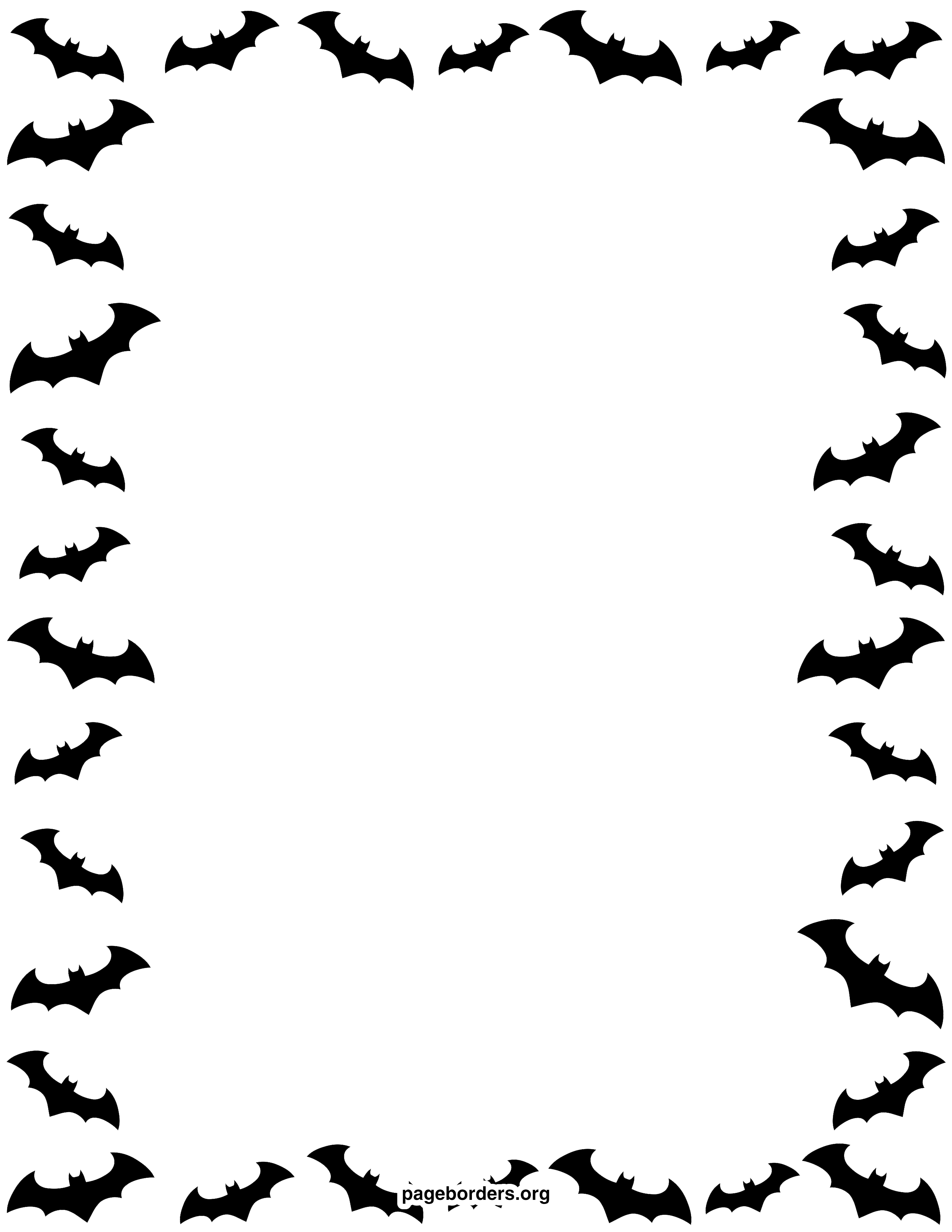 Halloween Border Background Transparent PNG Image