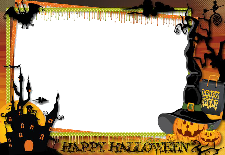 Halloween Border Transparent PNG Image