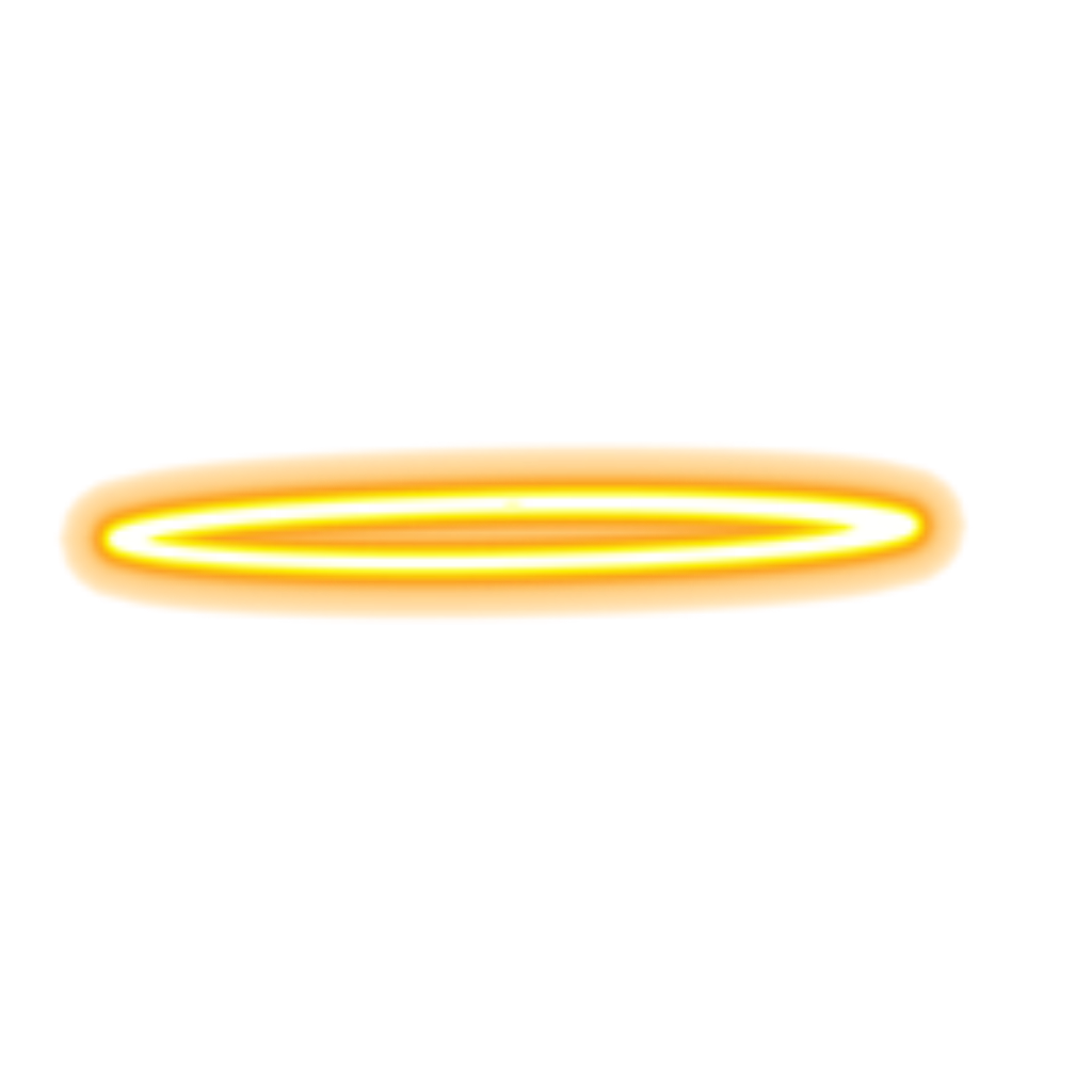 Glowing Halo Angel Transparent PNG Image