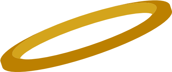 Glowing Halo Angel Transparent PNG Image