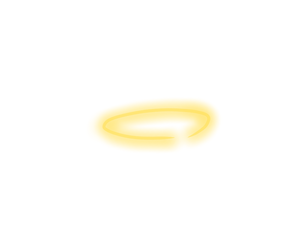Glowing Halo Angel Transparent PNG Image