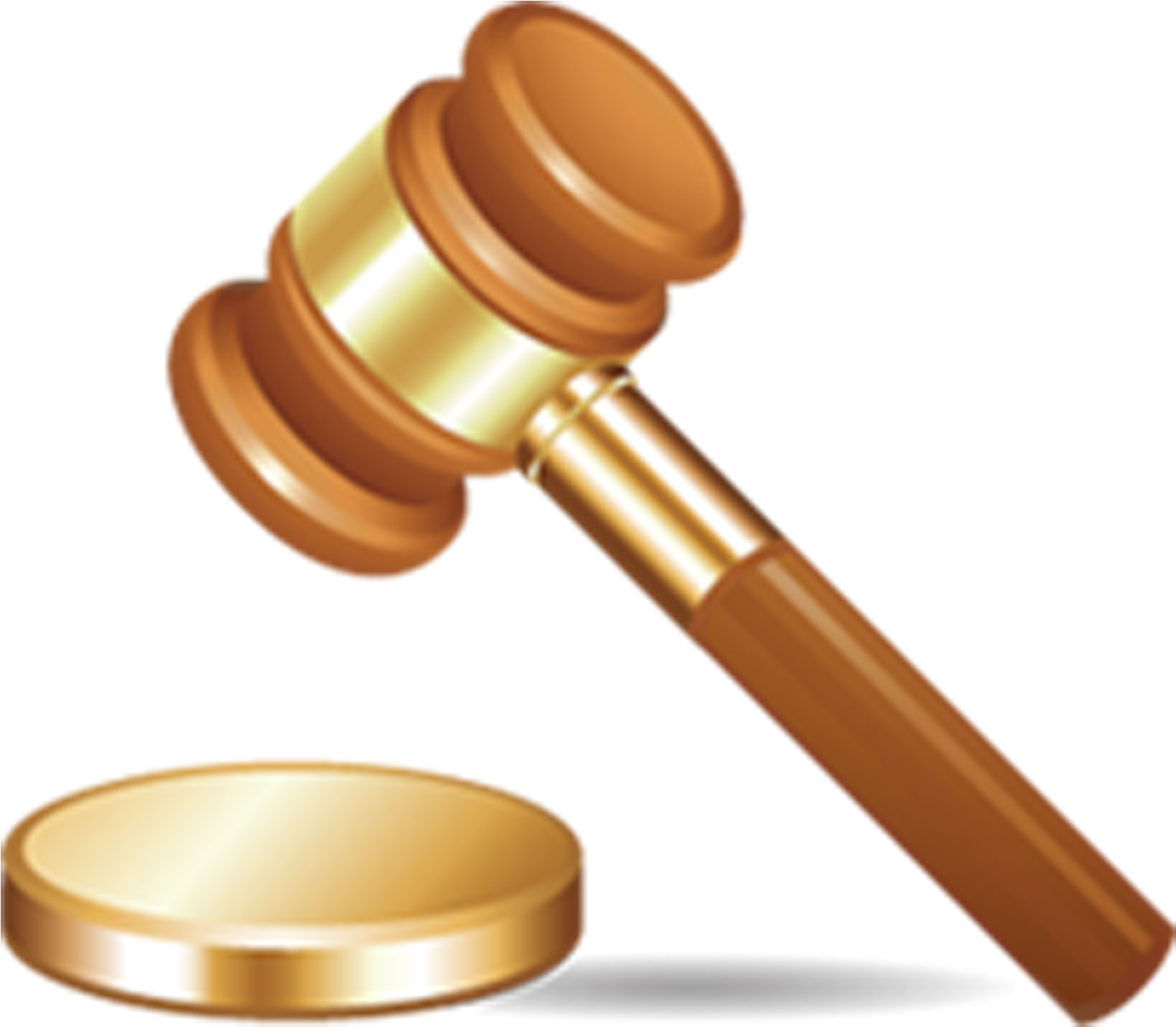 Auction Hammer Transparent PNG Image