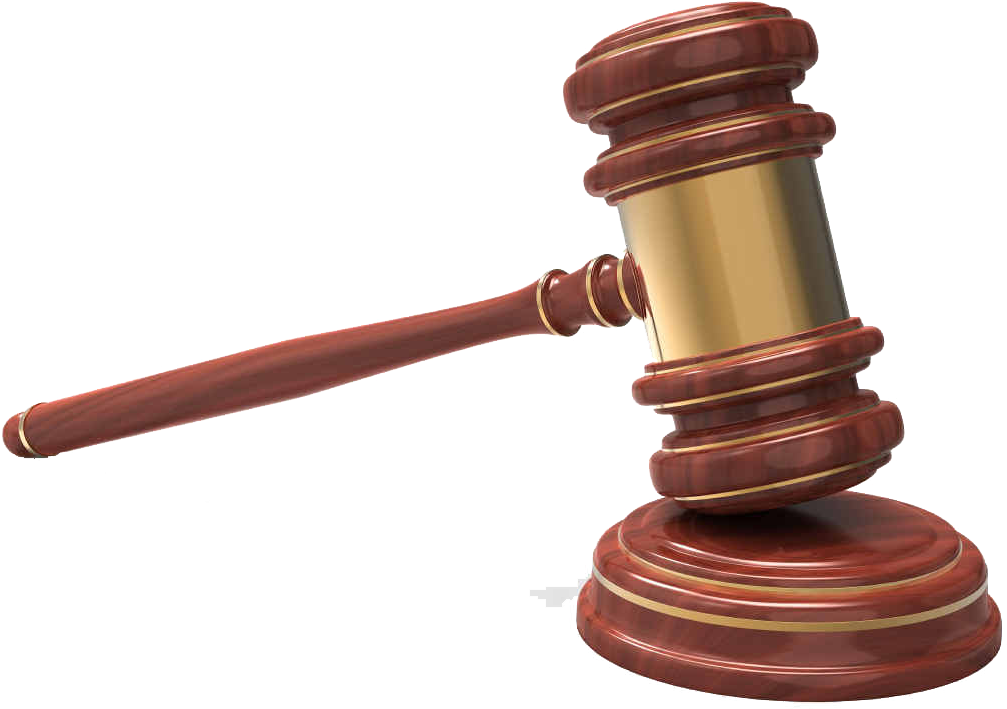 Auction Hammer Transparent PNG Image