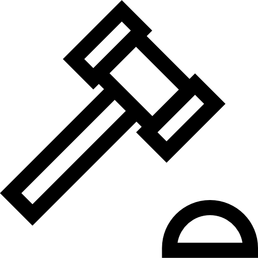 Auction Vector Hammer Transparent PNG Image