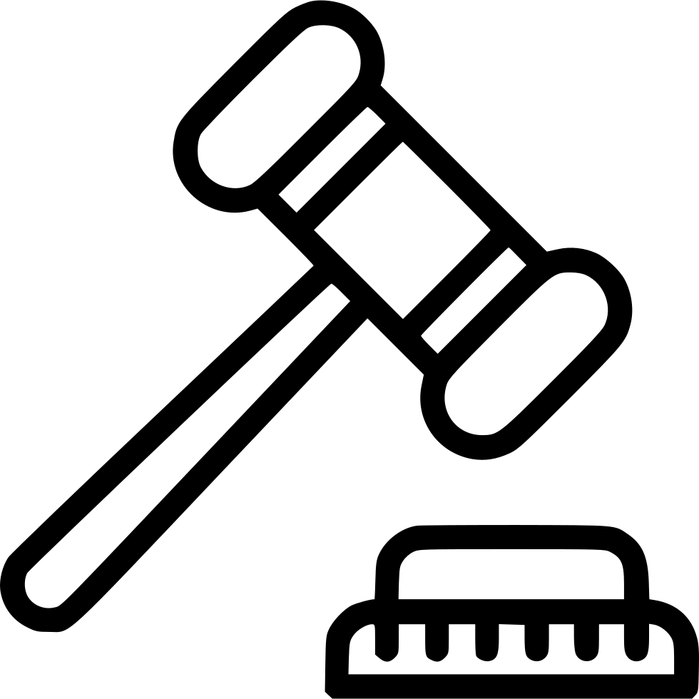 Auction Vector Hammer Transparent PNG Image