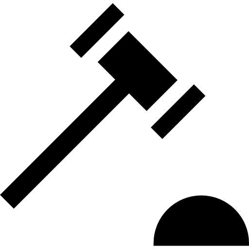 Auction Vector Hammer Transparent PNG Image