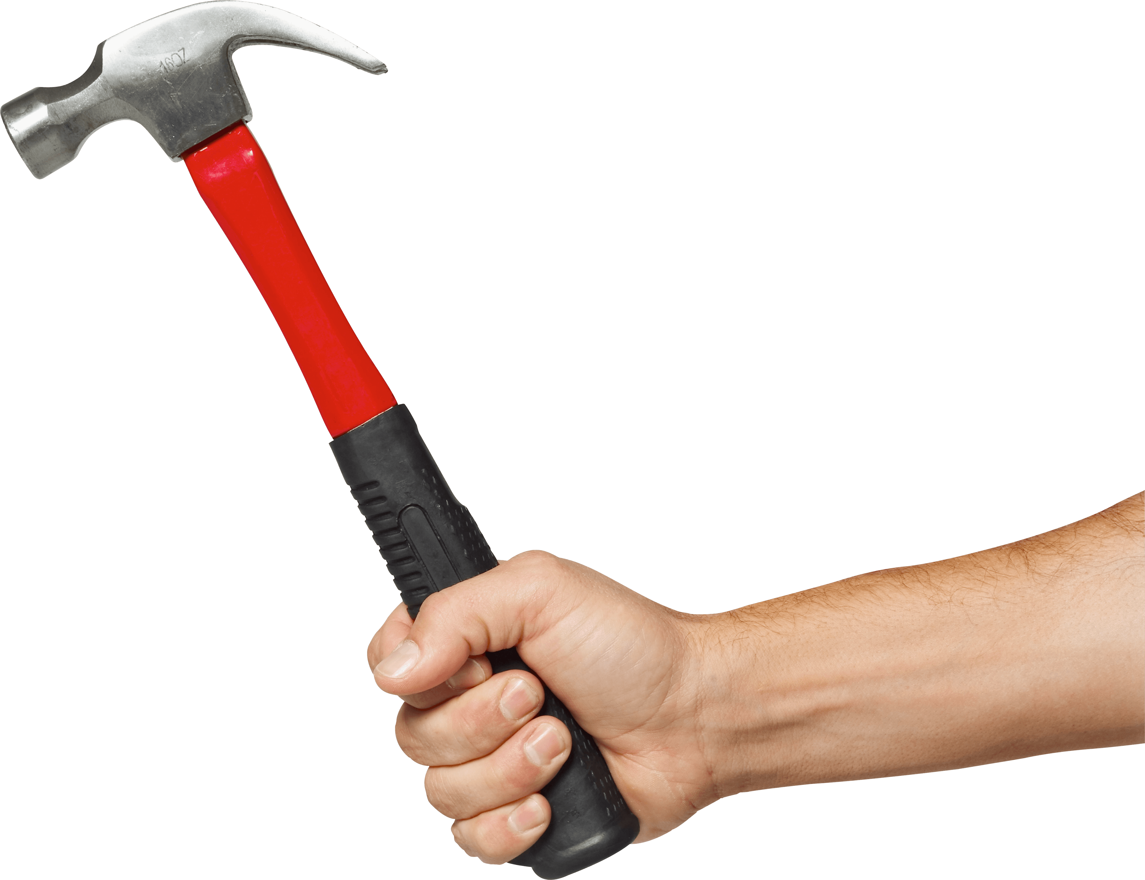Hammer In Hand Transparent PNG Image