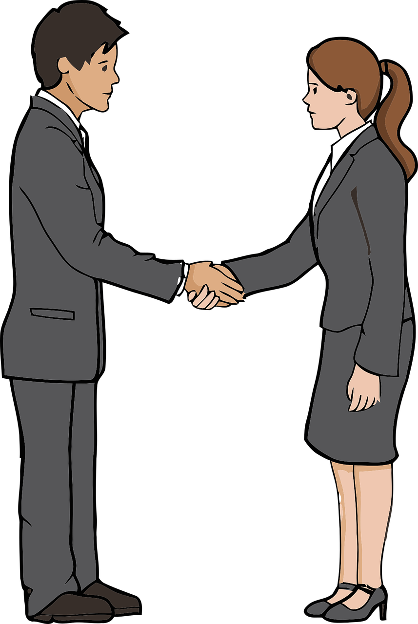 Handshake Business People Transparent PNG Image