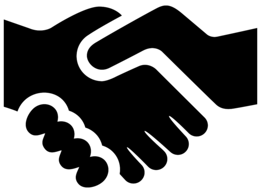 Shake Silhouette Hand File Transparent PNG Image