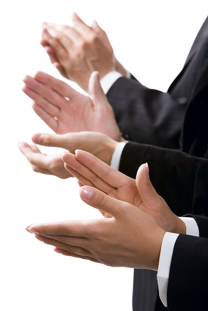 Applause Clapping Hand Live graphy Stock Transparent PNG Image