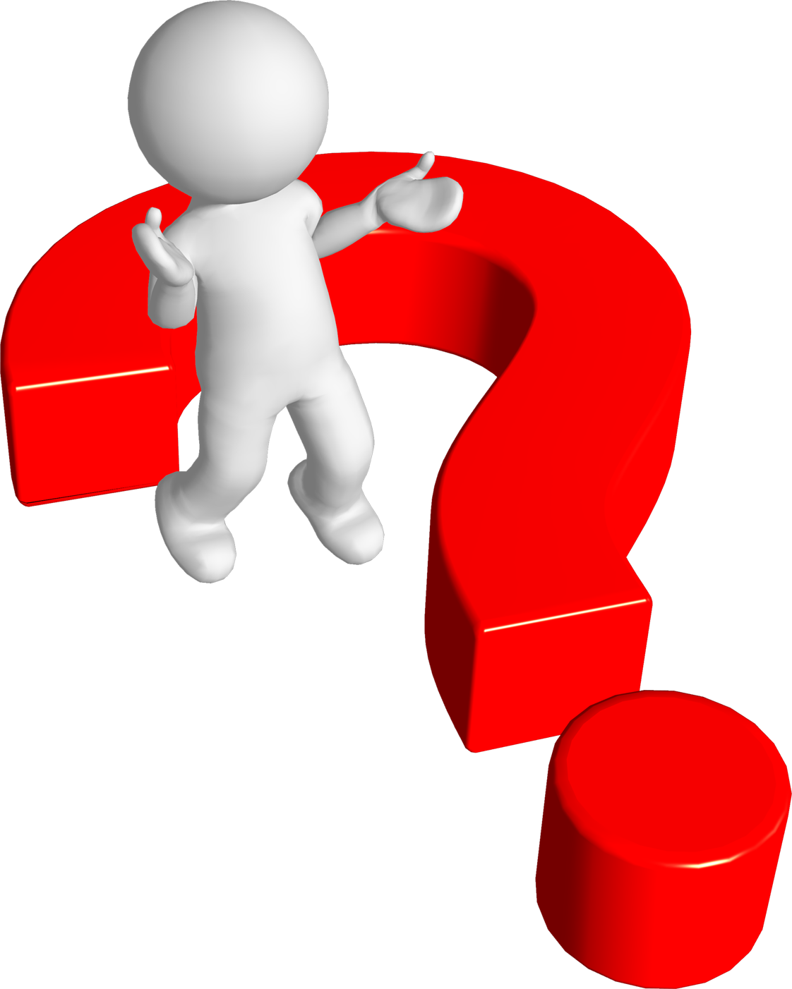 Person Text Question Red Mark Transparent PNG Image
