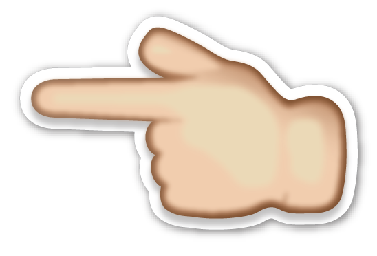 Hand Emoji Transparent PNG Image