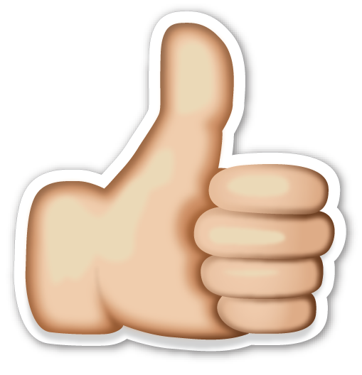 Hand Emoji Transparent PNG Image