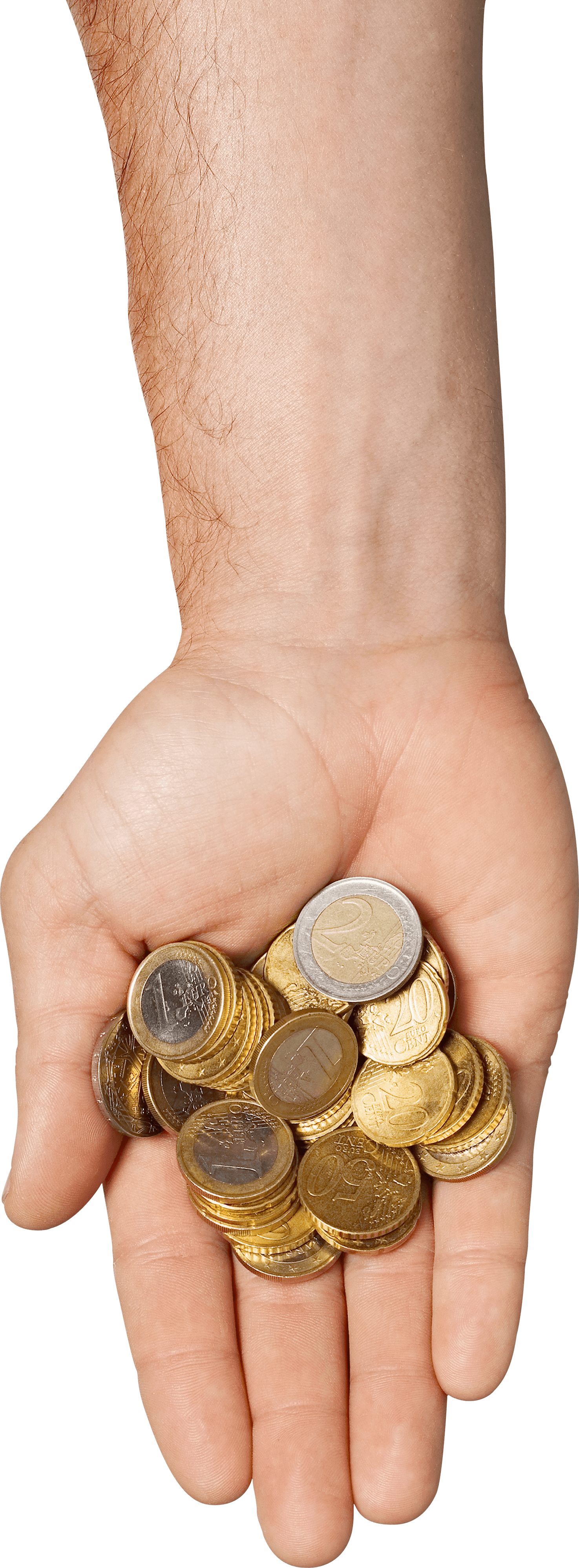 Money In Hand Transparent PNG Image