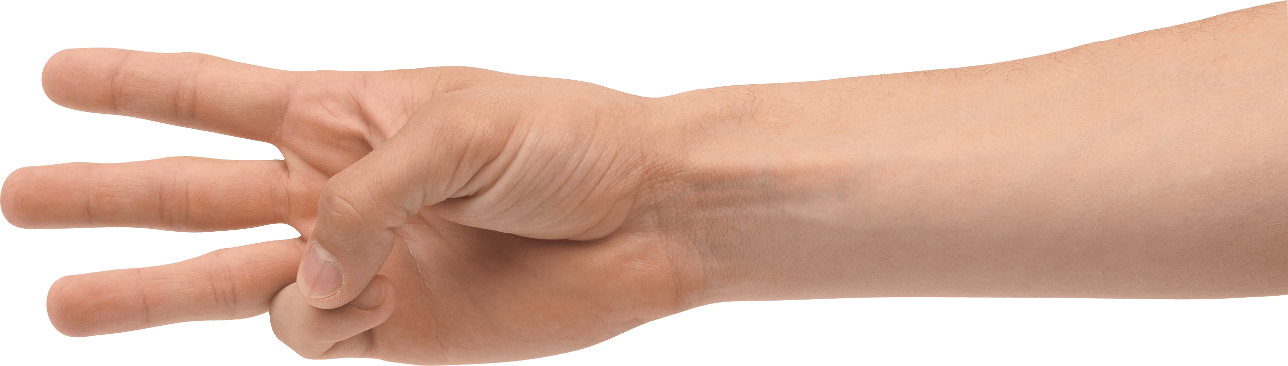 Three Finger Hand Hands Hand Transparent PNG Image
