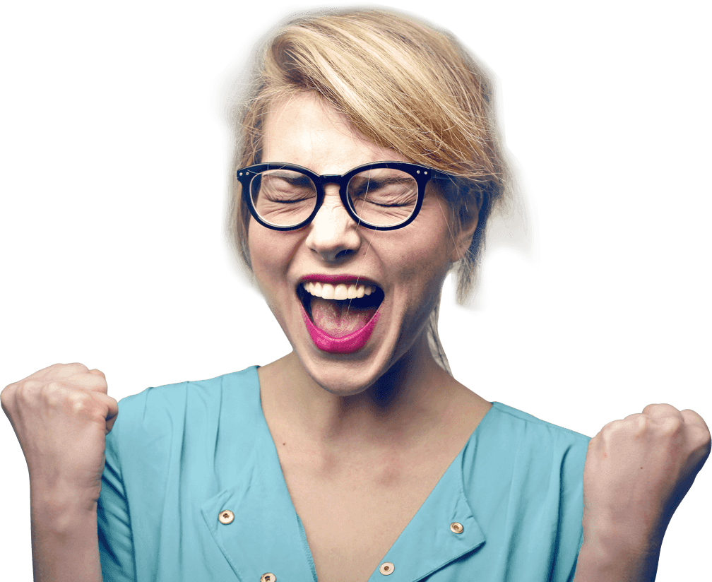 Happy Girl Transparent PNG Image