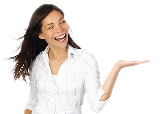 Happy Girl Transparent PNG Image