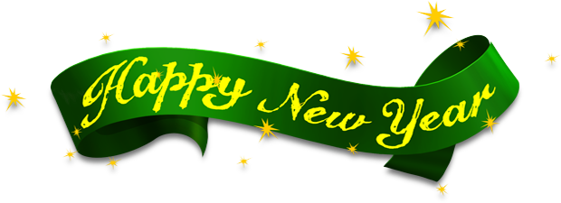 Happy New Year Transparent PNG Image
