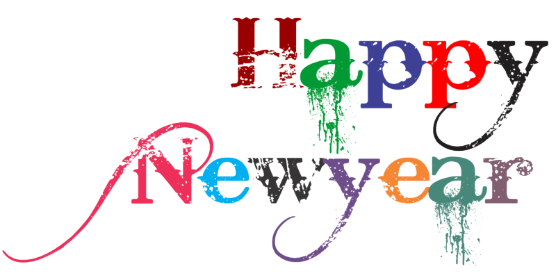 Happy New Year Transparent PNG Image