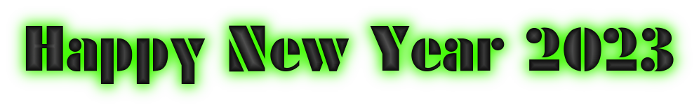 Happy New Year 2023 New Year Transparent PNG Image