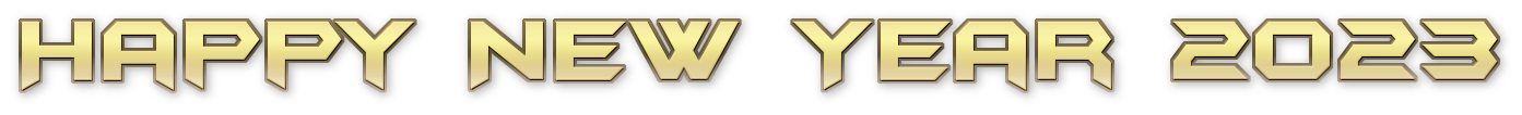 Happy New Year 2023 New Year Transparent PNG Image