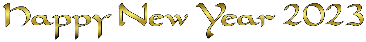 Happy New Year 2023 New Year Transparent PNG Image
