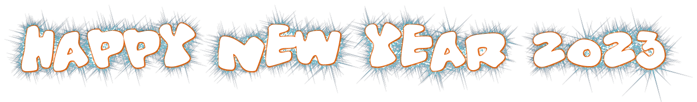 Happy New Year 2023 Year Transparent PNG Image