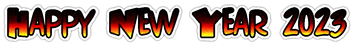 Happy New Year 2023 New Year File Transparent PNG Image