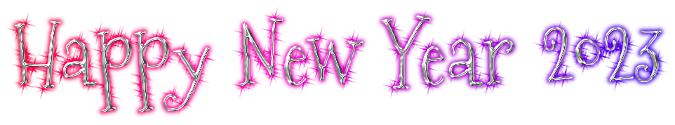 Happy New Year 2023 Year Transparent PNG Image