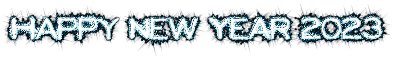 Happy New Year 2023 New Year Transparent PNG Image