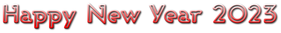Happy New Year 2023 New Year Transparent PNG Image