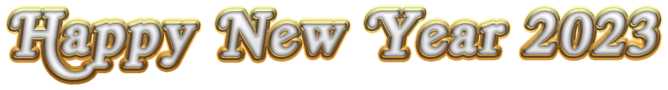 Happy New Year 2023 Year Transparent PNG Image