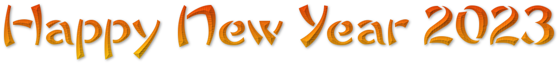 Happy New Year 2023 Year Transparent PNG Image
