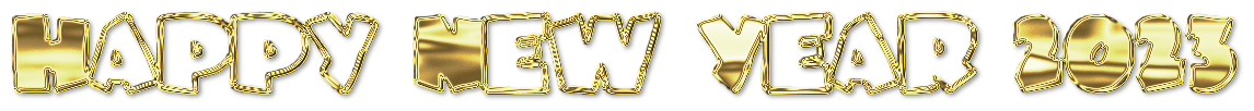 Happy New Year 2023 New Year Transparent PNG Image