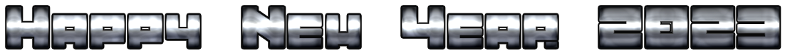 Happy New Year 2023 Year Transparent PNG Image