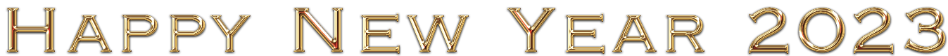 Happy New Year 2023 New Year Transparent PNG Image