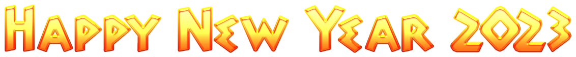 Happy New Year 2023 Year Transparent PNG Image