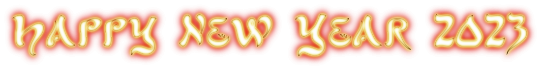 Happy New Year 2023 New Year Transparent PNG Image