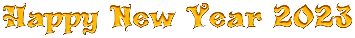 Happy New Year 2023 New Year Transparent PNG Image
