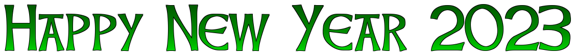 Happy New Year 2023 New Year Transparent PNG Image