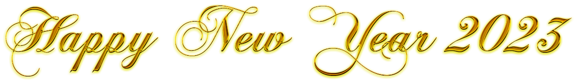 Happy New Year 2023 New Year Transparent PNG Image