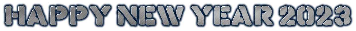 Happy New Year 2023 New Year Transparent PNG Image