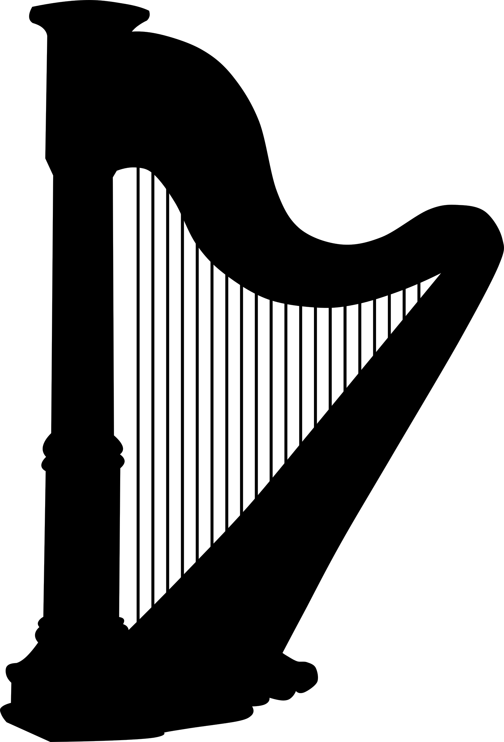 Harp Transparent PNG Image