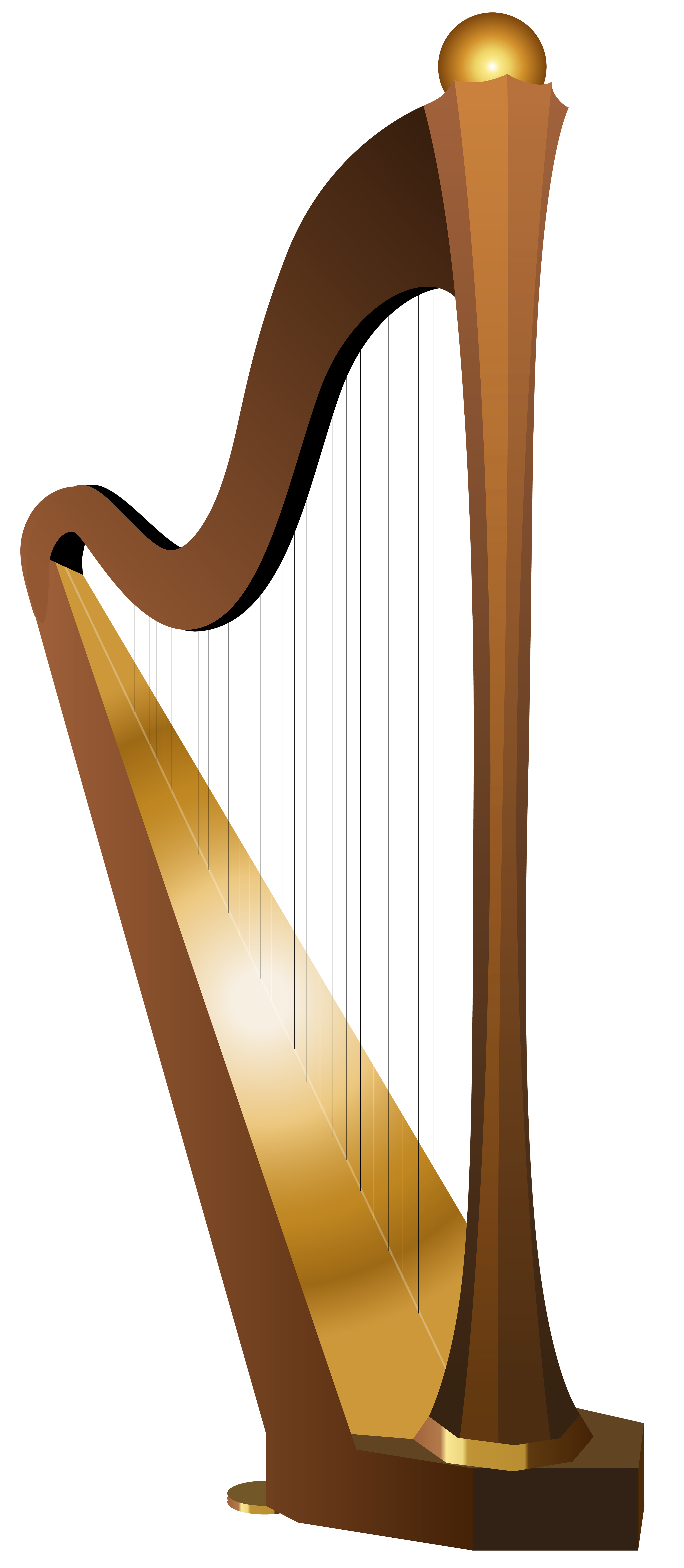 Harp Transparent PNG Image