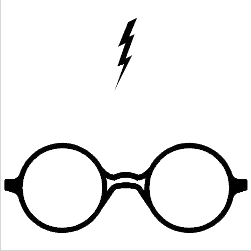Harry Potter Glasses Transparent PNG Image