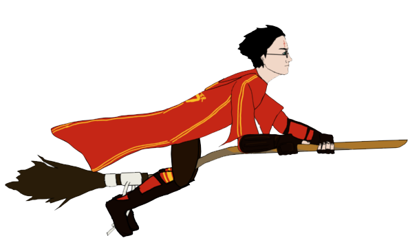 Harry Potter Broom Transparent PNG Image